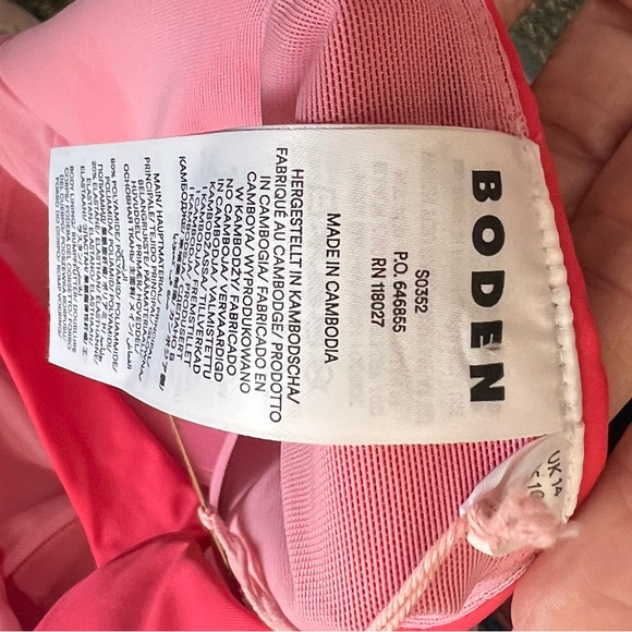 Boden Square Neck One Piece Swimsuits NEW - Picture 4 of 6
